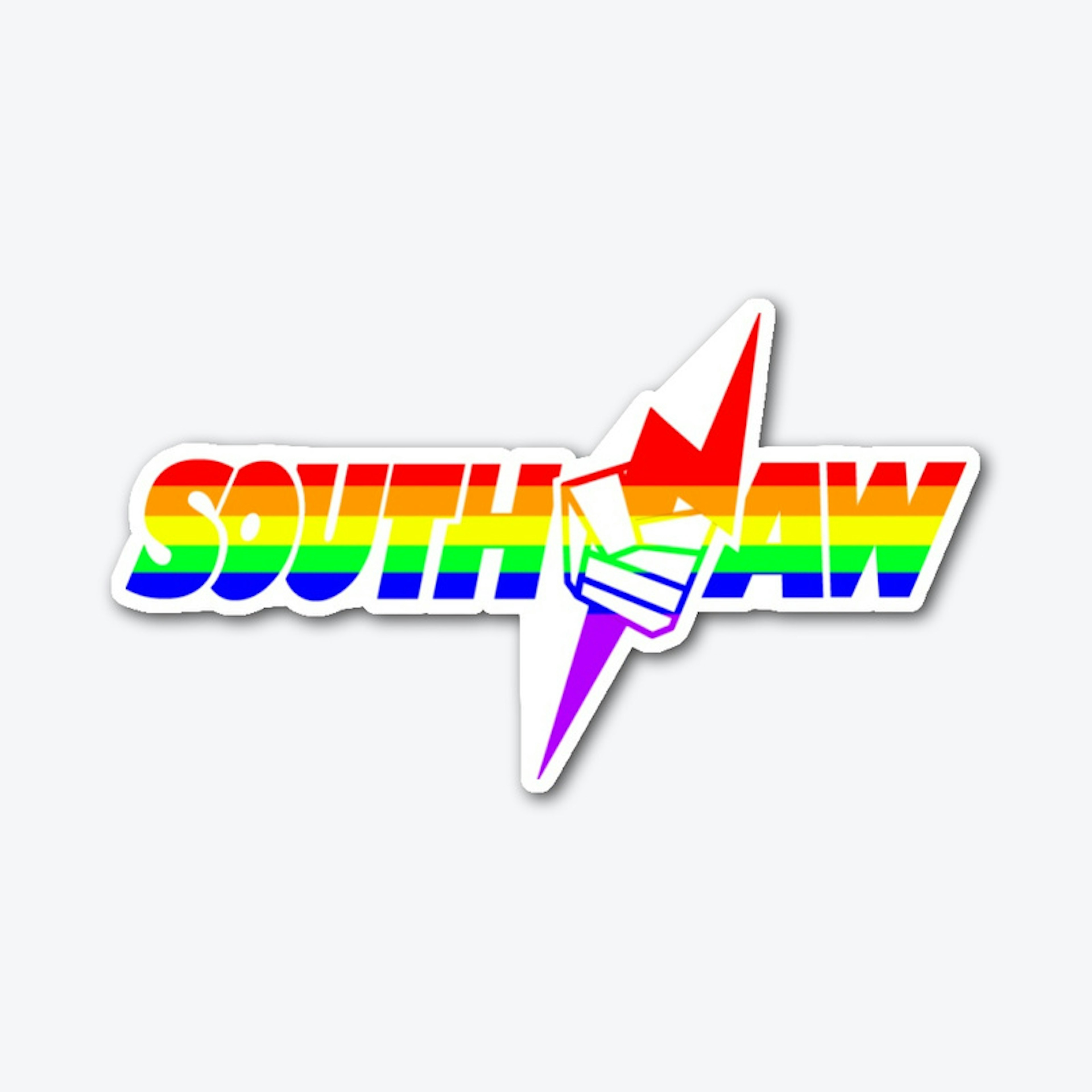 Southpaw Pride Sticker